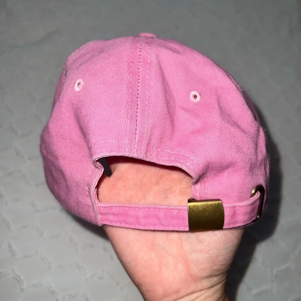 NWOT OBSI “High Maintenance” Fun Pink Embroidered Cap